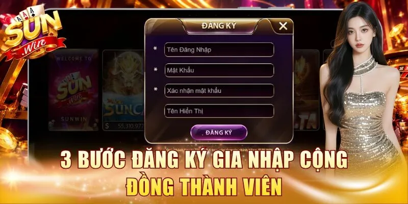 3 bước đăng ký gia nhập cộng đồng thành viên