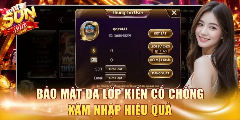 Bảo mật đa lớp kiên cố chống xâm nhập hiệu quả