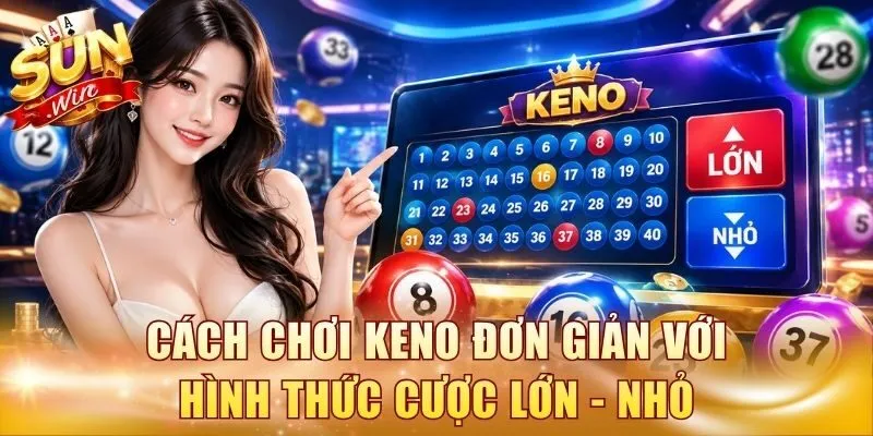 Cách chơi Keno đơn giản với hình thức cược Lớn - Nhỏ