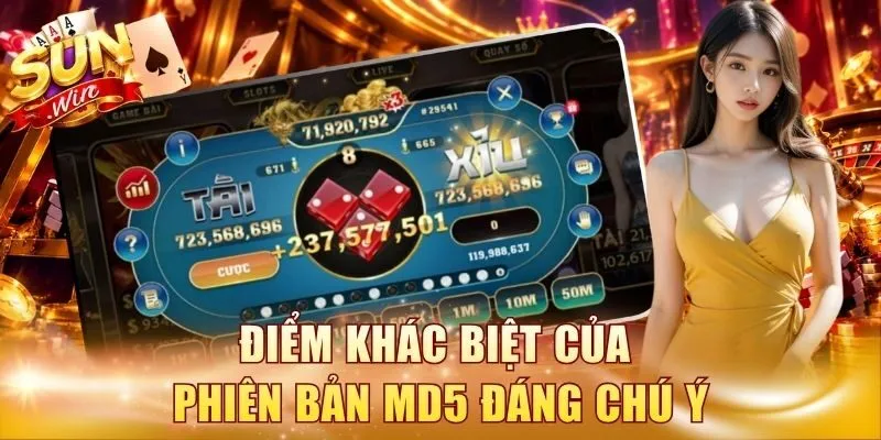 Điểm khác biệt của phiên bản MD5 đáng chú ý