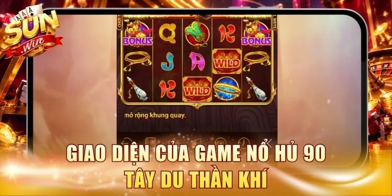 Giao diện của game Nổ hủ 90 Tây Du Thần Khí
