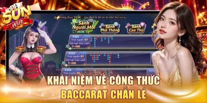 Khái niệm về công thức baccarat chẵn lẻ
