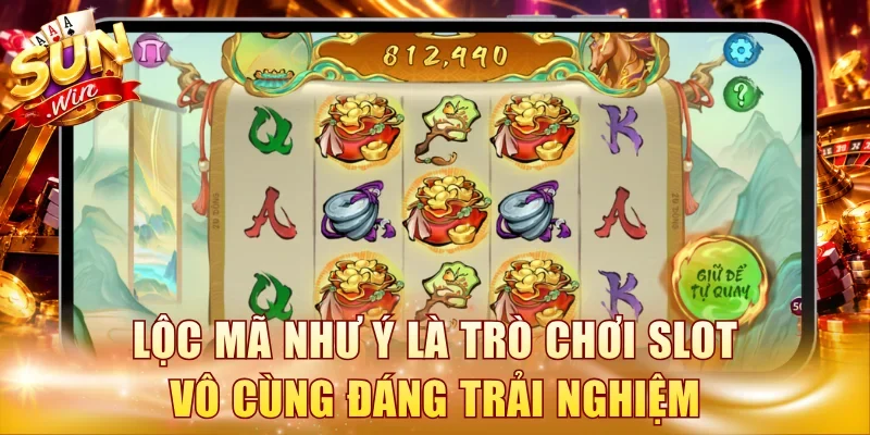 Lộc Mã Như Ý là trò chơi slot vô cùng đáng trải nghiệm