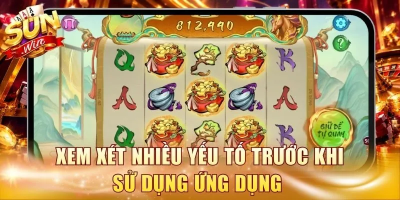 Xem xét nhiều yếu tố trước khi sử dụng ứng dụng
